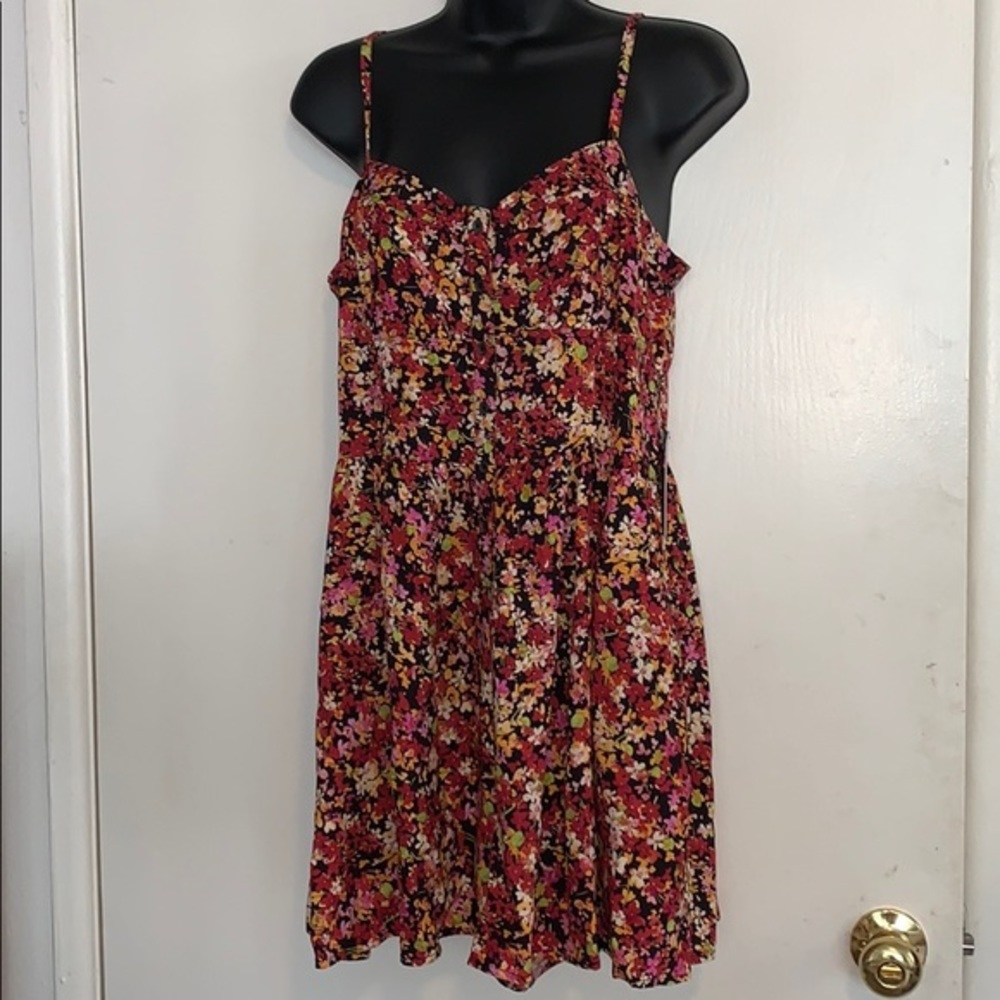 EXPRESS Medium Floral Mini Romper BNWT